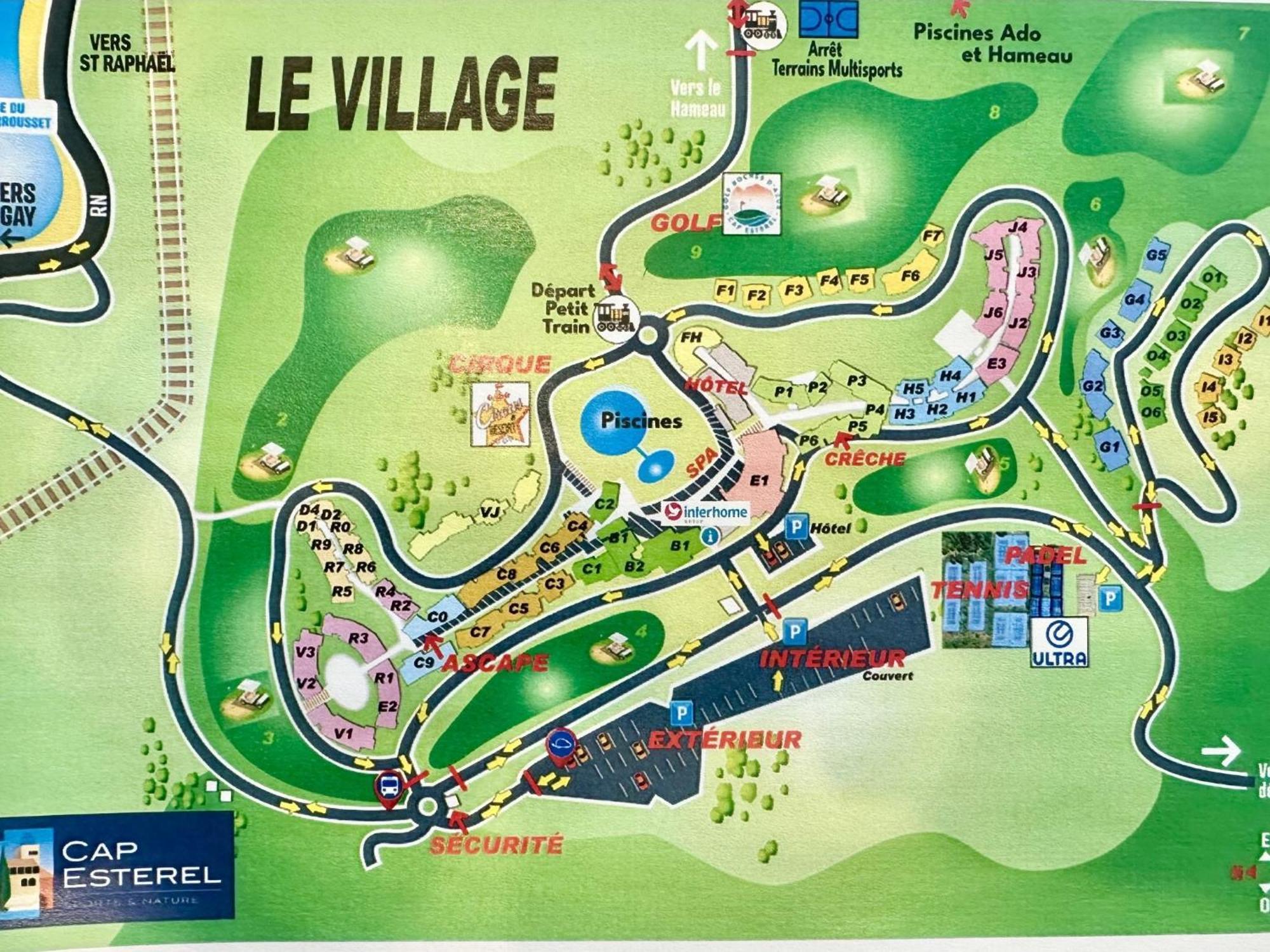 Apartment Village Cap Esterel - Le Village-76 By Interhome Saint-Raphaël Екстериор снимка